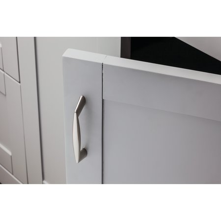 Elements By Hardware Resources 3" Center-to-Center Polished Chrome Zachary Cabinet Pull 988-3PC